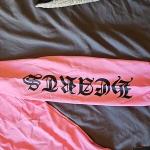 Chrome Hearts Pink Shirt with Black Accents